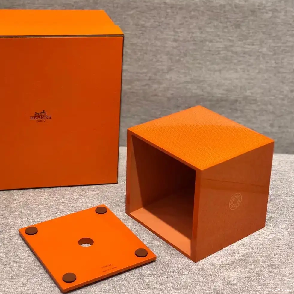 SQUARE HERMES KBOX TISSUE BOX 0516